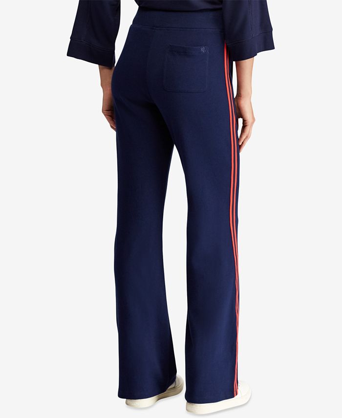 Lauren Ralph Lauren Striped Cotton Track Pants Macy's