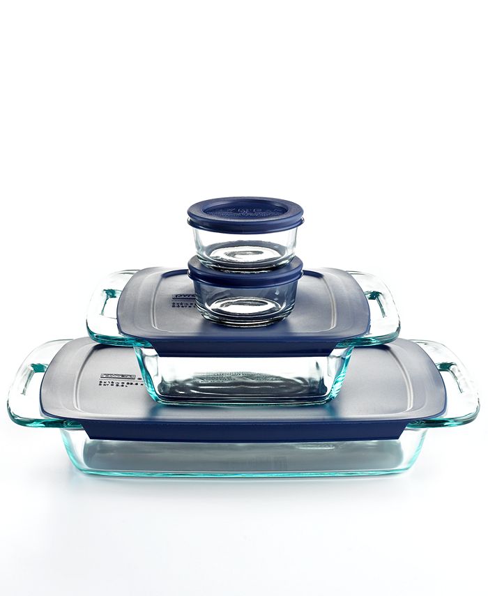 Pyrex 8 Piece Bake and Store Set Macy's