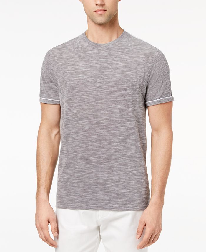 Ryan Seacrest Distinction Men's Slim-Fit Gray Heathered T-Shirt ...