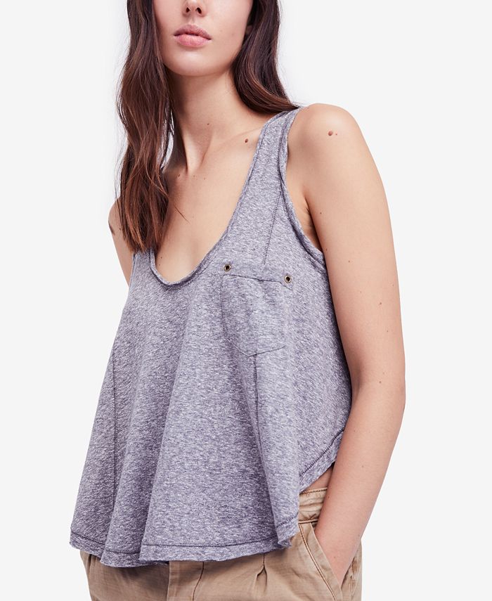 Free People Stevie Open Back Tank Top Macy s