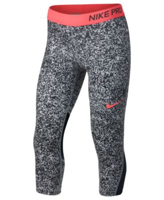 girls nike capri leggings