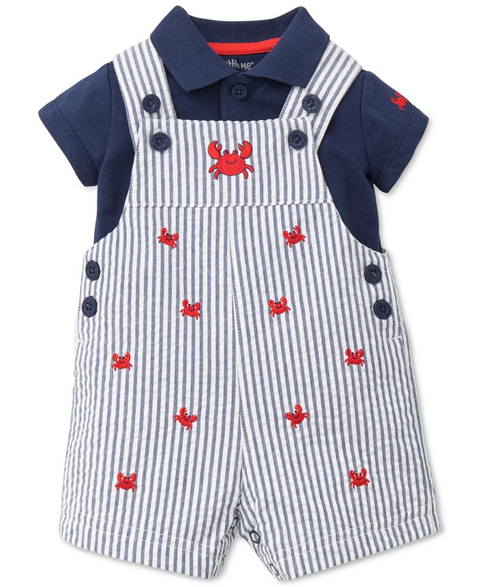 Little me best sale overalls