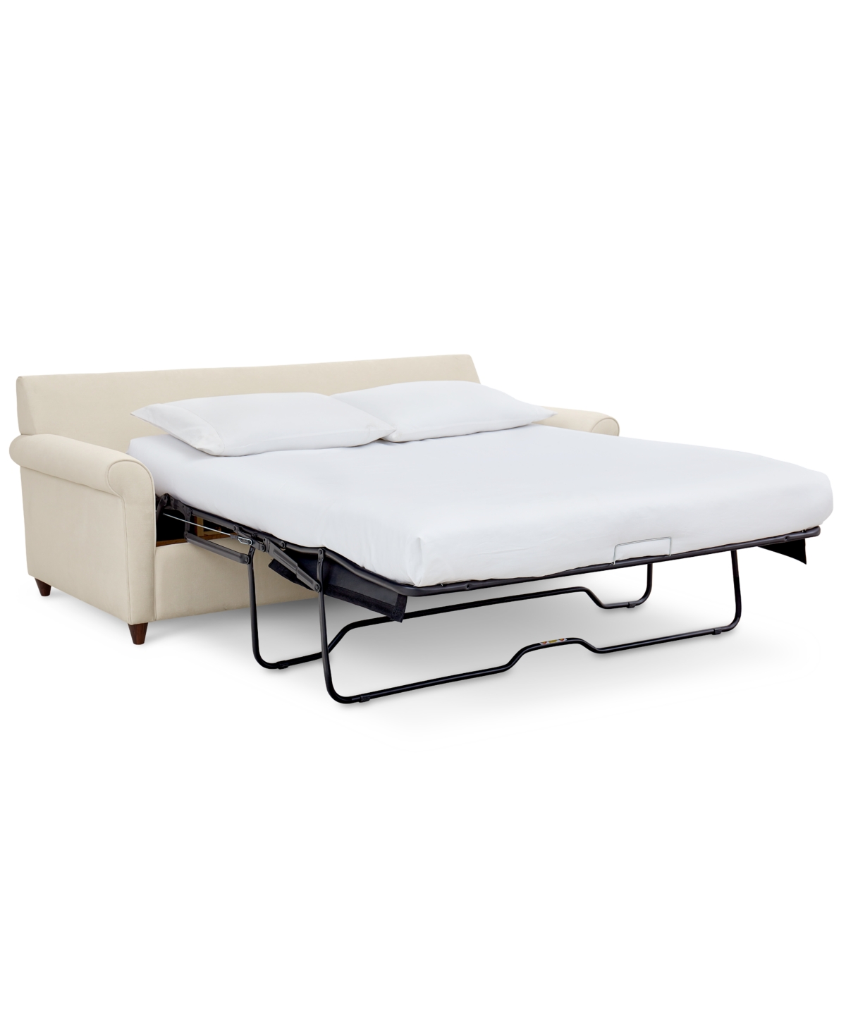 Macy's Lidia 82" Fabric Queen Sleeper Sofa, Created For  In Gypsy Crã¨me