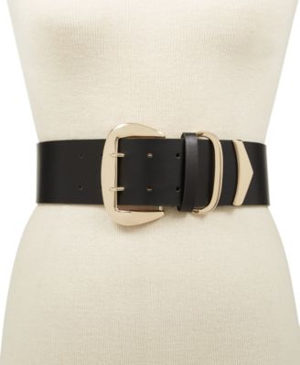 I.N.C. International Concepts - Oversized-Buckle Stretch Belt