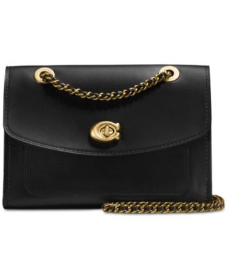 COACH Parker Small Shoulder Bag in Refined Leather & Reviews - Handbags & Accessories - Macy&#39;s