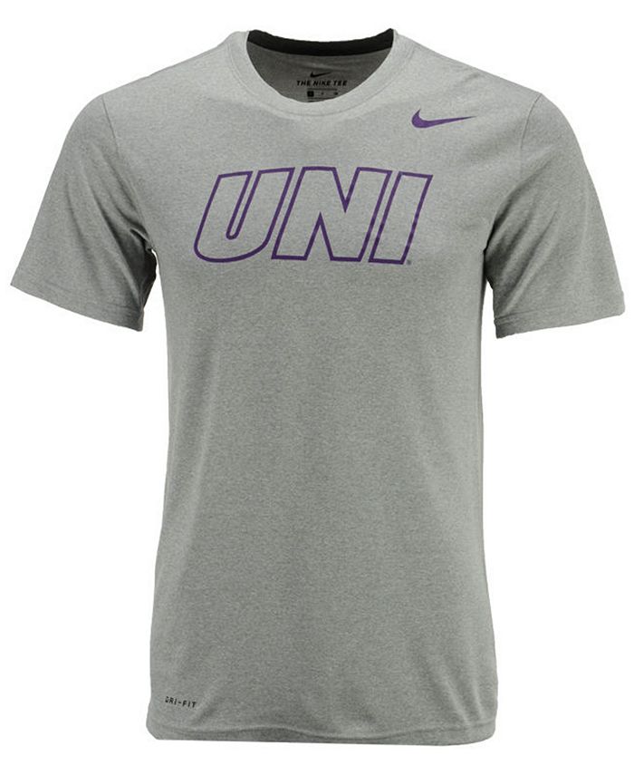 Nike Men's Northern Iowa Panthers Dri-Fit Legend Wordmark T-Shirt - Macy's