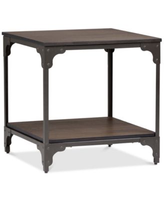 Simpli Home - Delvan End Table, Quick Ship