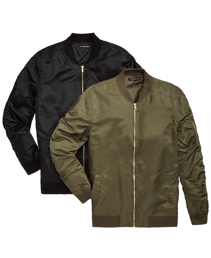 Jaywalker Men s Ruched Nylon 2Pack Bomber Jackets Created for
