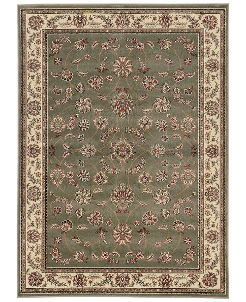 KM Home CLOSEOUT! Pesaro Isfahan Sage 2&#39;2&quot; x 7&#39;7&quot; Runner Area Rug & Reviews - Rugs - Macy&#39;s