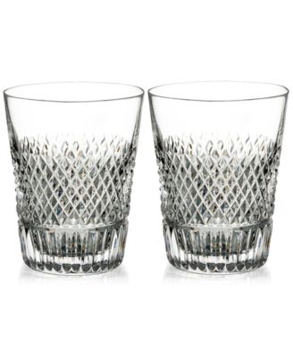 Waterford - Diamond Line Shot Glasses, Set of 2