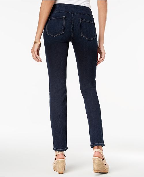 Lee Platinum Petite Pull-On Jeans & Reviews - Women - Macy's