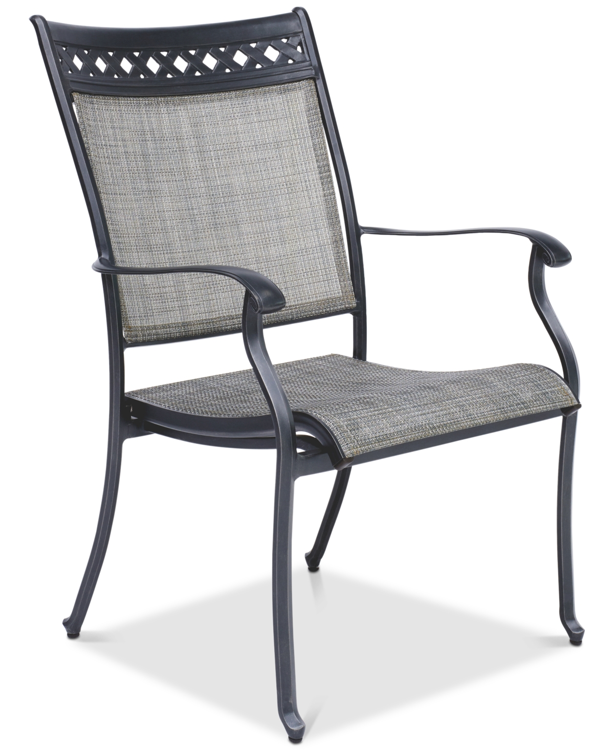Agio Set Of 4 Vintage Ii Outdoor Sling Dining Chairs, Created For Macy's
