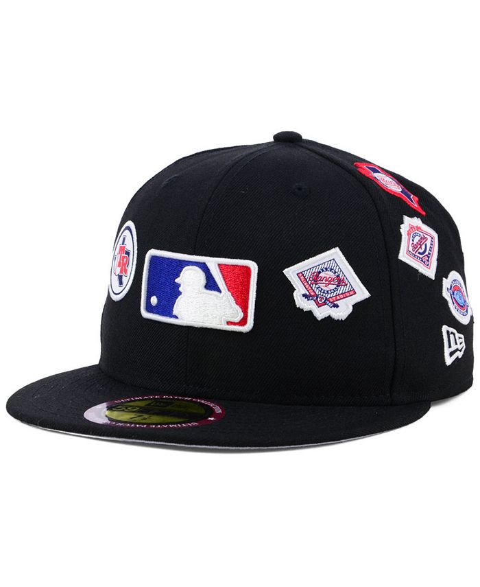 New Era Texas Rangers Ultimate Patch Collection All Patches 59FIFTY Cap ...