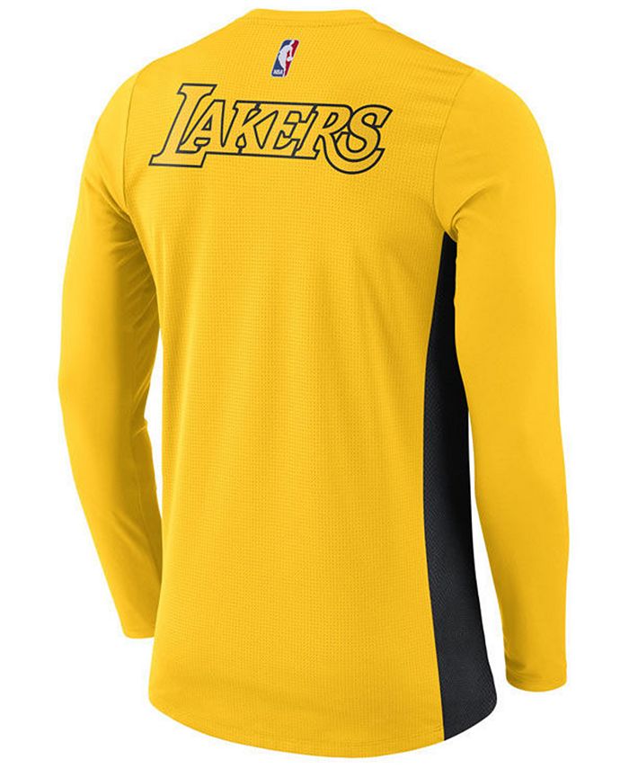 Nike Men's Los Angeles Lakers City Edition Shooting Shirt - Macy's