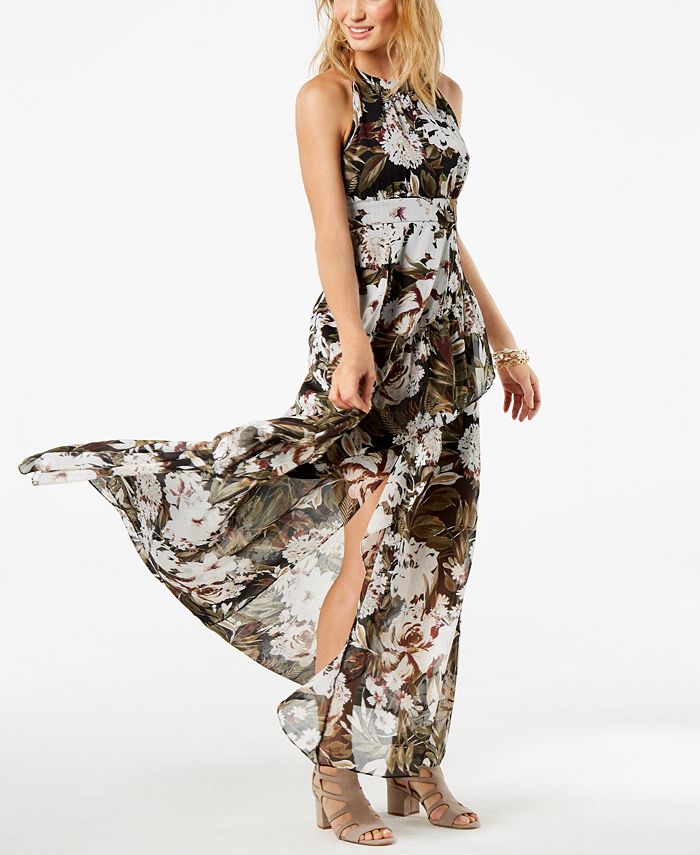 macy's inc maxi dresses I.n.c. International Concepts Women's Collared Long-Sleeve Maxi Dress,  Macy's Exclusive