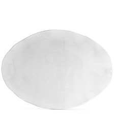 Ruffle Melamine 18" x 13" Large Oval Platter