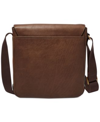 Fossil Men's Buckner Leather City Bag