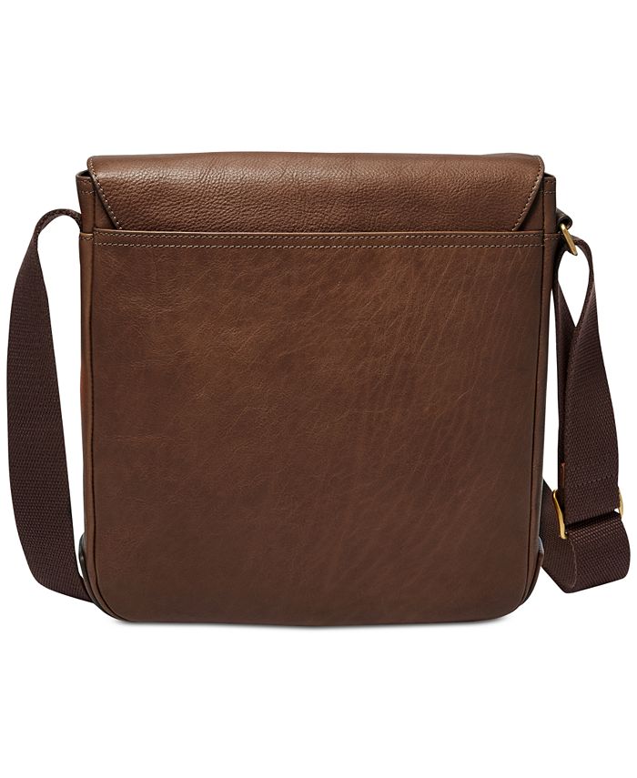 Fossil Men's Buckner Leather City Bag Macy's