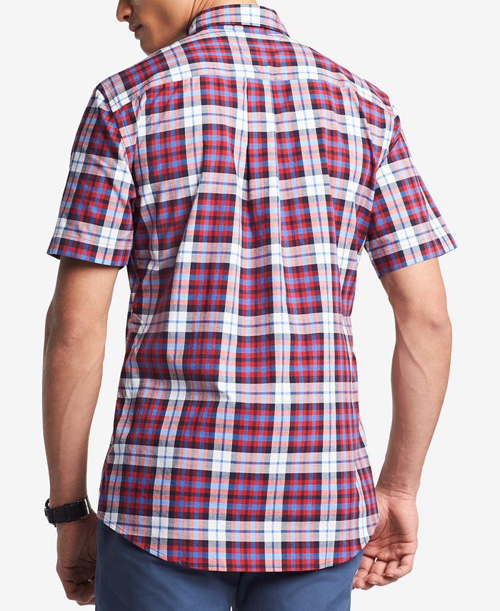 Tommy Hilfiger Men's Budd Plaid Pocket Shirt, Created for Macy's - Macy's