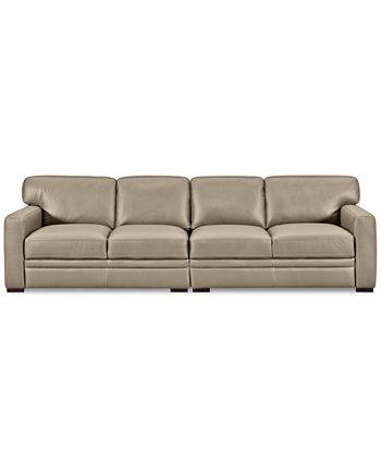 Furniture - Avenell 2-Pc. Leather Sectional