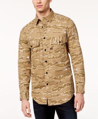 G-Star Raw - Men's Camo-Print Shirt