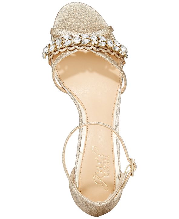 giona block heels badgley mischka