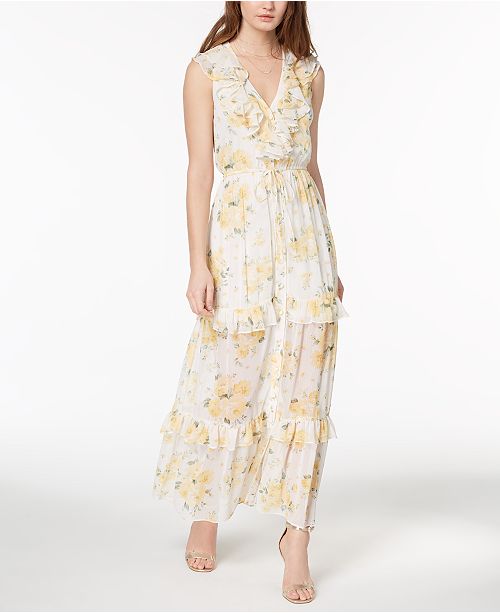 Disney Princess Juniors Ruffled Maxi Dress Reviews Dresses