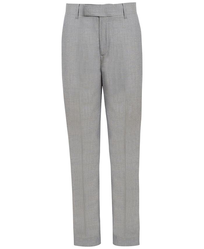 Calvin Klein Stretch Textured Pants, Big Boys - Macy's