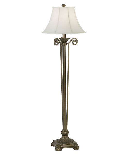 Kathy Ireland Closeout Pacific Coast Egyptian Gold Scroll Floor