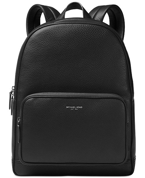 Michael Kors Men&#39;s Bryant Leather Backpack - All Accessories - Men - Macy&#39;s