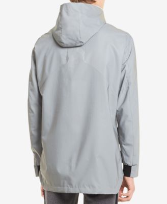 calvin klein reflective parka