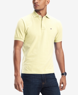 TOMMY HILFIGER MEN'S CUSTOM FIT IVY POLO, CREATED FOR MACY'S