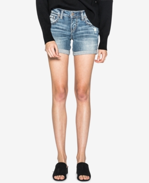 image of Silver Jeans Co. Sam Denim Boyfriend Shorts