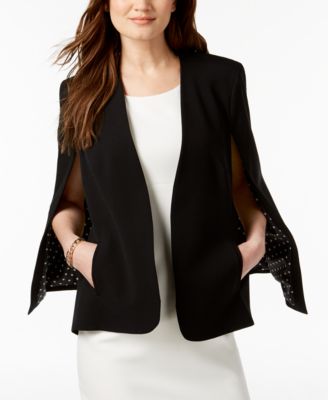 dkny cape blazer