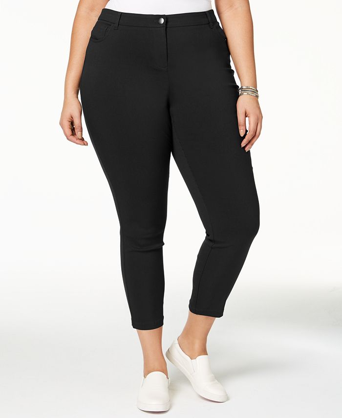 Style & Co Plus Size Skinny Pants, Created for Macy's - Macy's