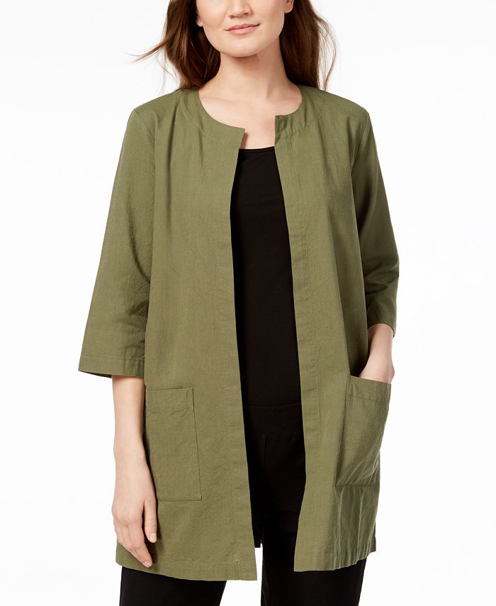 Macys eileen fisher deals jackets