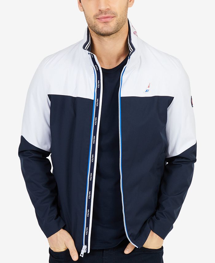 Nautica Men's Colorblocked Jacket - Macy's