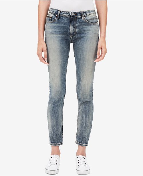 calvin klein jeans women's slim boyfriend jean