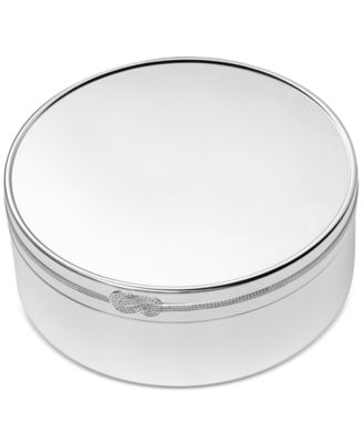 Vera Wang Wedgwood - Infinity 4" Round Keepsake Box