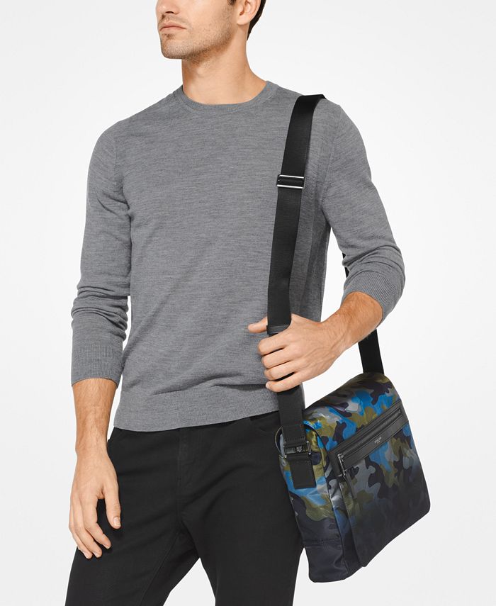 Michael Kors Men's CamoPrint Messenger Bag Macy's