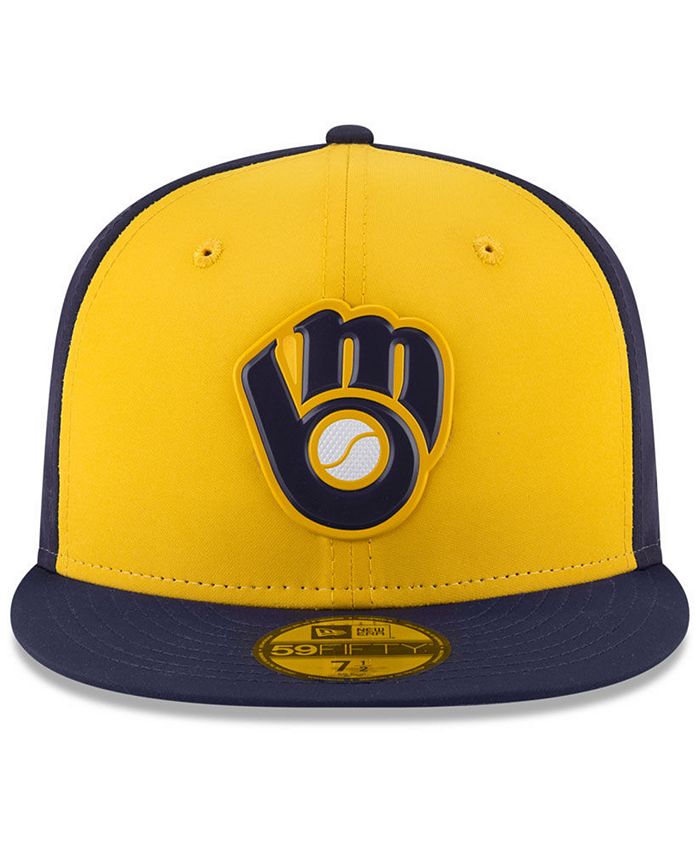 New Era Milwaukee Brewers Spring Training Pro Light 59Fifty Fitted Cap