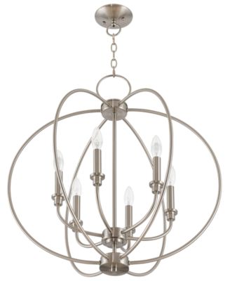 Milania 6- Light Metal Chandelier