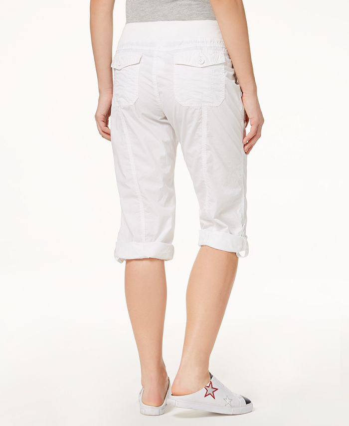 Tommy Hilfiger Cotton Drawstring Capri Pants Macy's