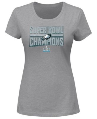 Authentic NFL Apparel - Women's Super Bowl LII Champ Metallic T-Shirt