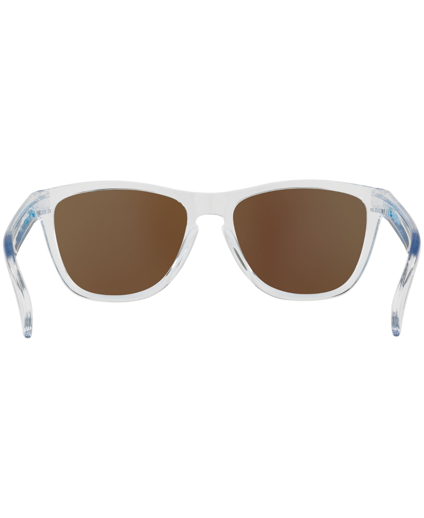 Женские солнцезащитные очки Oakley Frogskin OO9013, цвет: Красный градиентный / Прозрачный — фото 5