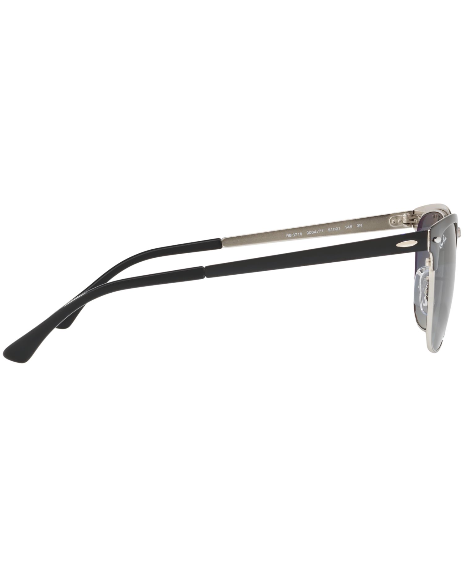 Sunglasses, RB3716 CLUBMASTER METAL