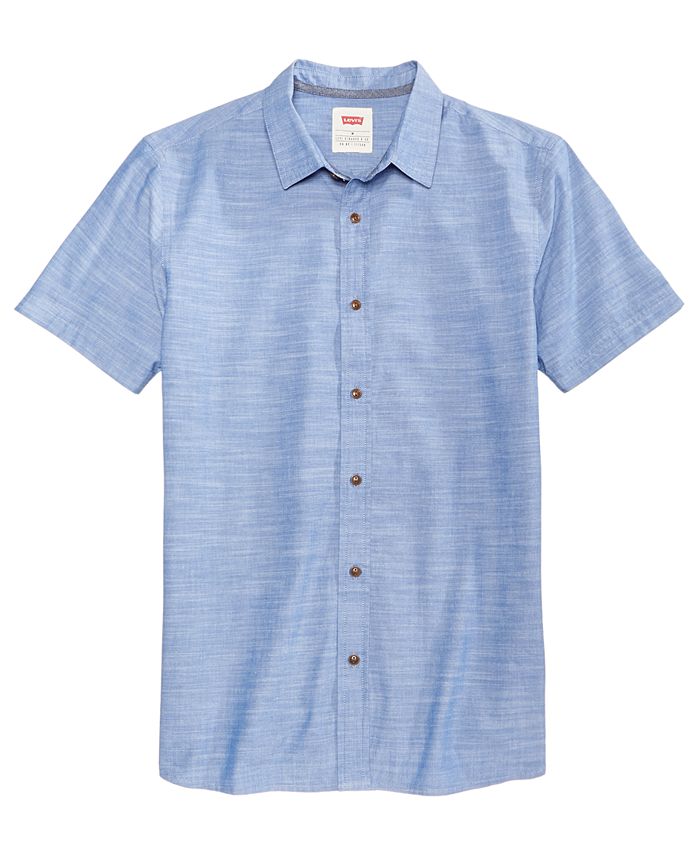 Levi's Men's SlimFit Chambray Shirt Macy's