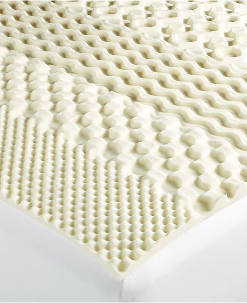 cover for foam mattress topper with zipper