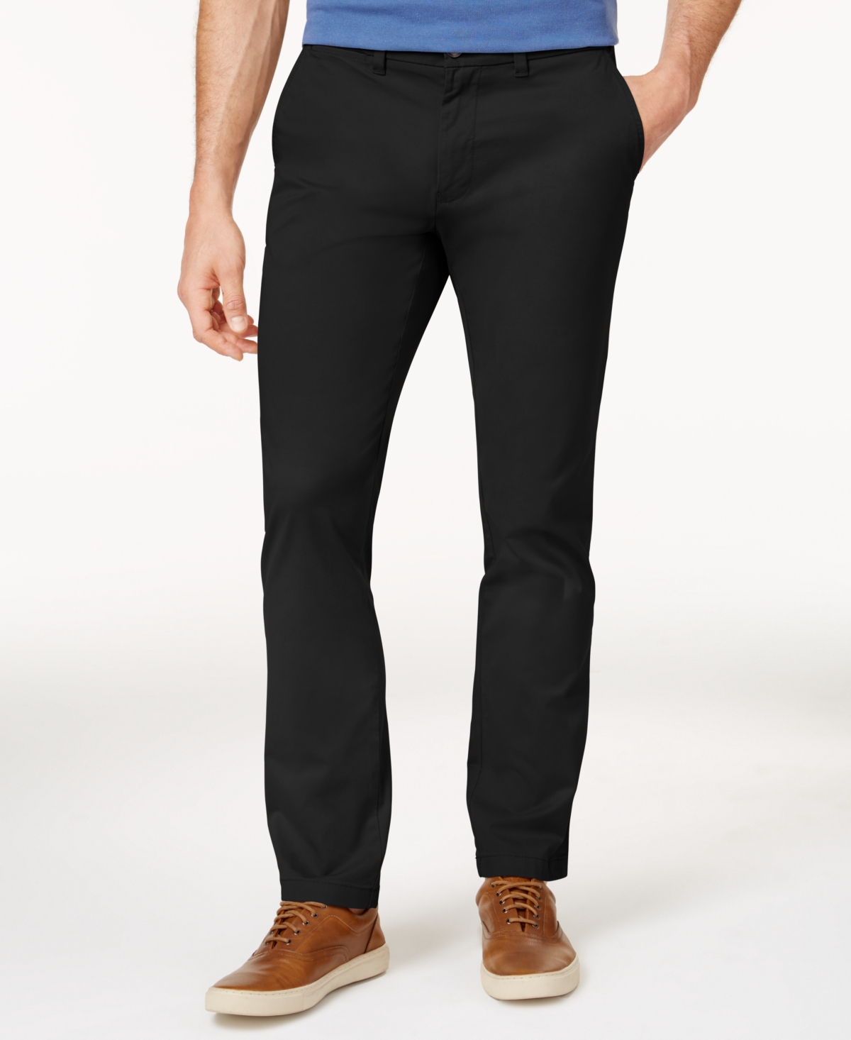 Tommy Hilfiger Men's Th Flex Stretch Slim-Fit Chino Pants