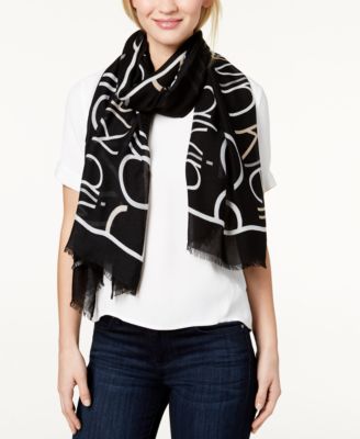Calvin Klein - Neutral Logo Scarf